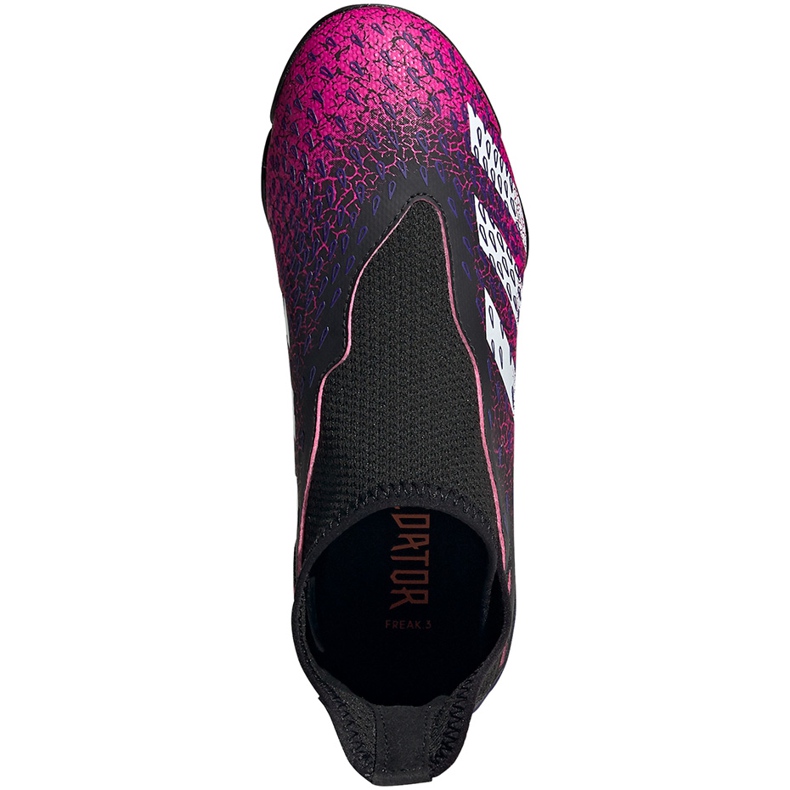 Ghete de fotbal Adidas Predator Freak.3 Ll Tf Jr FY7637 negru 2