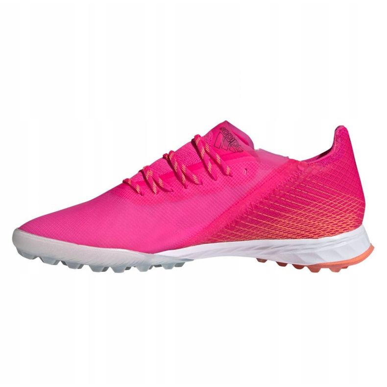 Ghete de fotbal Adidas X Ghosted.1 Tf M FW6963 multicolor roz 1 Ghete de fotbal Adidas X Ghosted.1 Tf M FW6963 multicolor roz 1