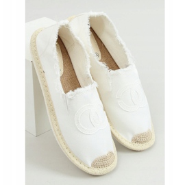 Espadrile pentru femei albe NB273P Alb 1