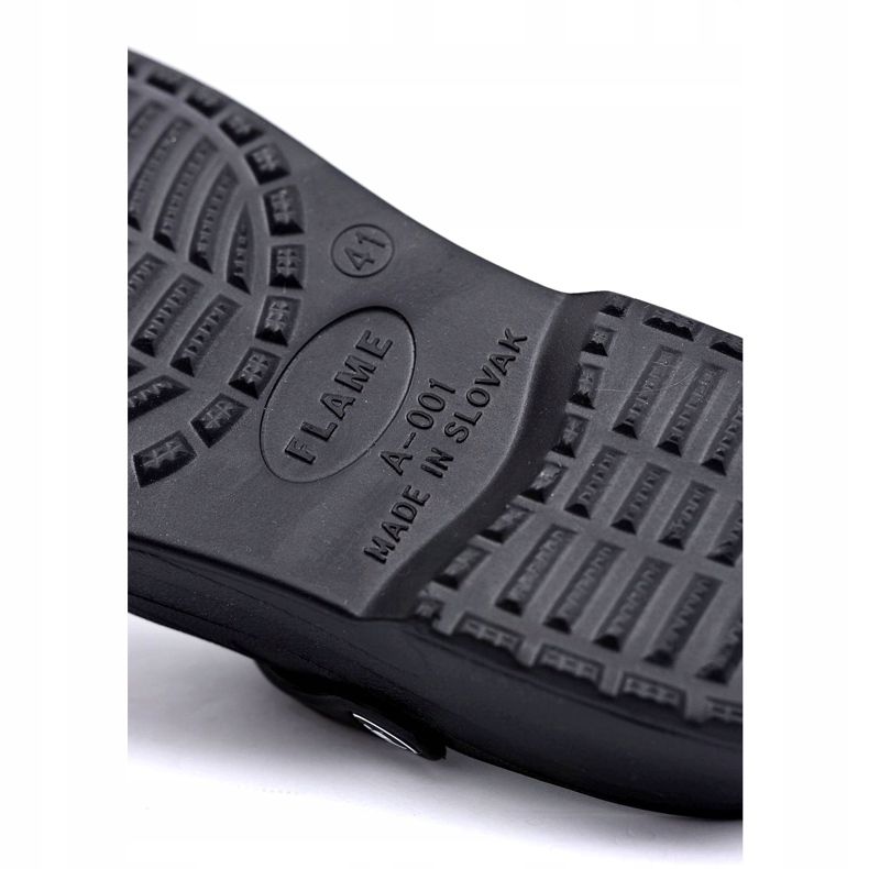 Flameshoes Sandale pentru bărbați Black Kroks negru 1 Flameshoes Sandale pentru bărbați Black Kroks negru 1