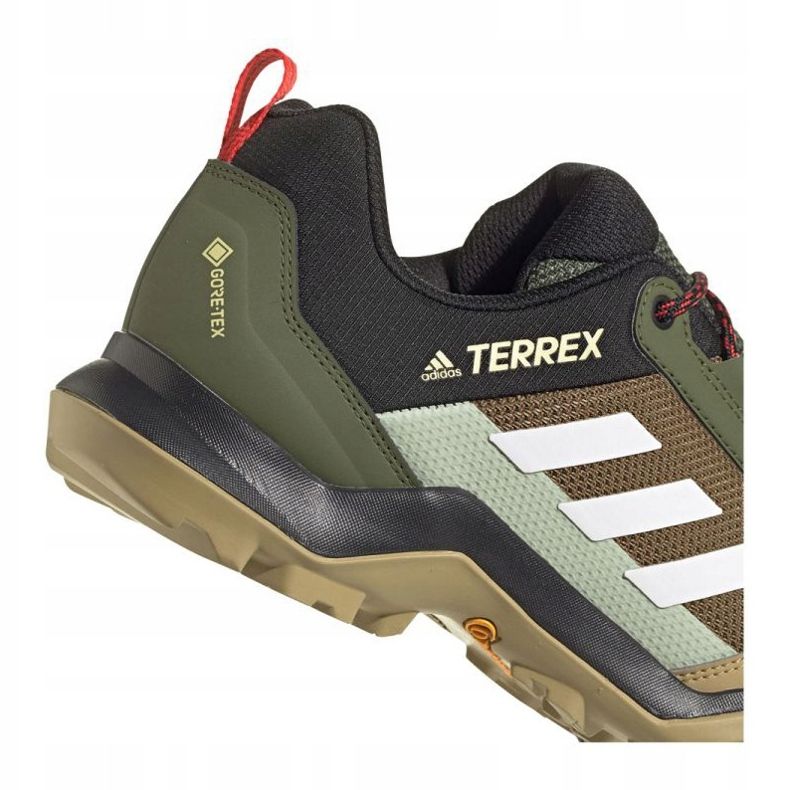 Pantofi Adidas Terrex AX3 Gtx M FX4567 negru multicolor verde 2