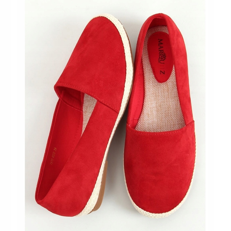 Adidași espadrile roșu 7870 Roșu roşu 1