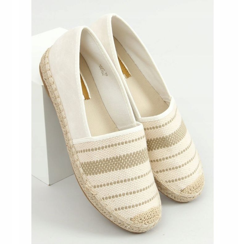 Espadrile bej pentru femei 3447 Bej 1