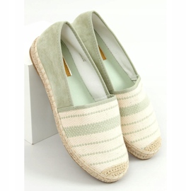 Espadrile pentru femei de culoare acvamarină 3447 Verde 1 Espadrile pentru femei de culoare acvamarină 3447 Verde 1
