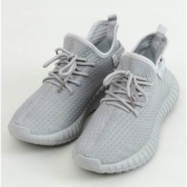 Șosete gri pantofi sport 7817 Gri 1