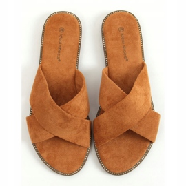 Papuci de dama pentru femei Camel 5143 Camel maro 1