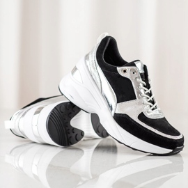 Filippo Adidași din piele negru 1