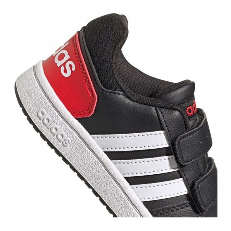 Pantofi Adidas Hoops 2.0 C Jr FY9442 negru 2