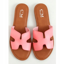 Papuci roz pentru femei roz 55-2 Roz 1