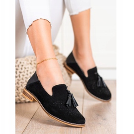 Filippo Domnii din piele cu franjuri negru 1 Filippo Domnii din piele cu franjuri negru 1