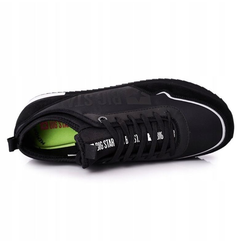 Încălțăminte sport pentru bărbați Memory Foam Big Star HH174212 Negru 1