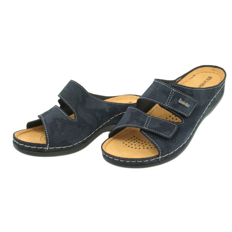 Încălțăminte de damă Inblu 158D177 albastru marin 3