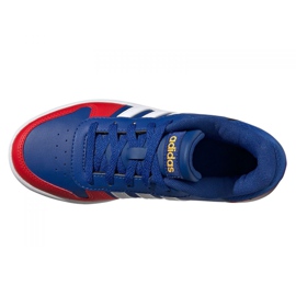Pantofi Adidas Hoops 2.0 Jr FY7016 albastru marin albastru 4