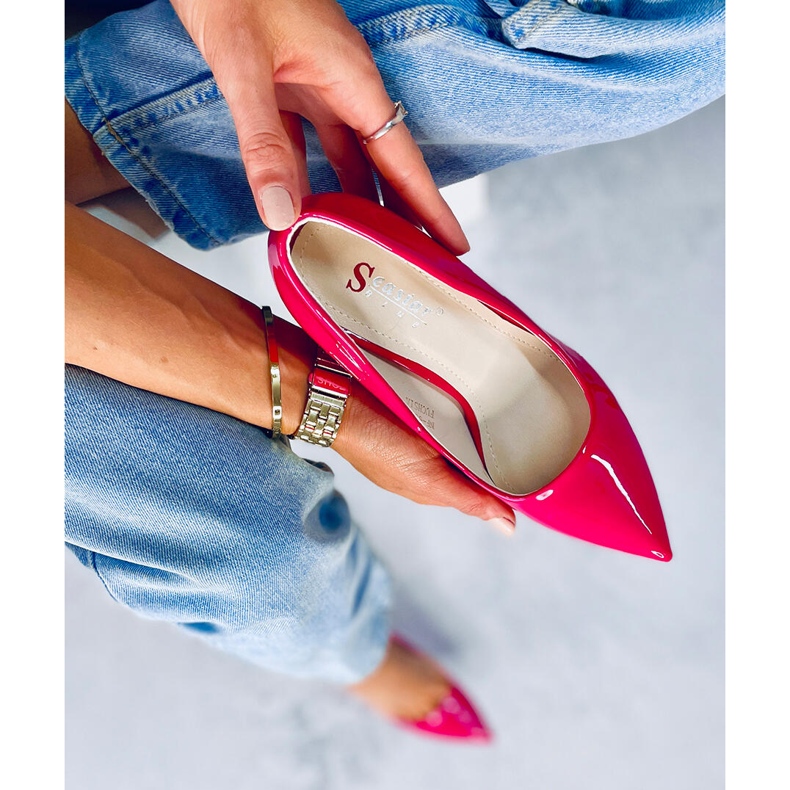 Tocuri înalte pentru femei Fuchsia NF-50P Fuchsia roz 1