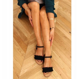 Sandale dama negre WL1635 Negre negru 1