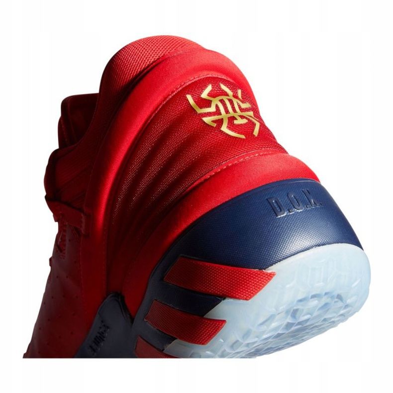 Pantof de baschet Adidas DON Issue # 2 M FX6519 multicolor roșu 2