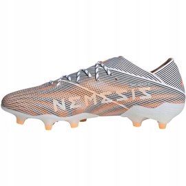 Ghete de fotbal Adidas Nemeziz.1 Fg M FW7327 portocaliu, multicolor portocale 2