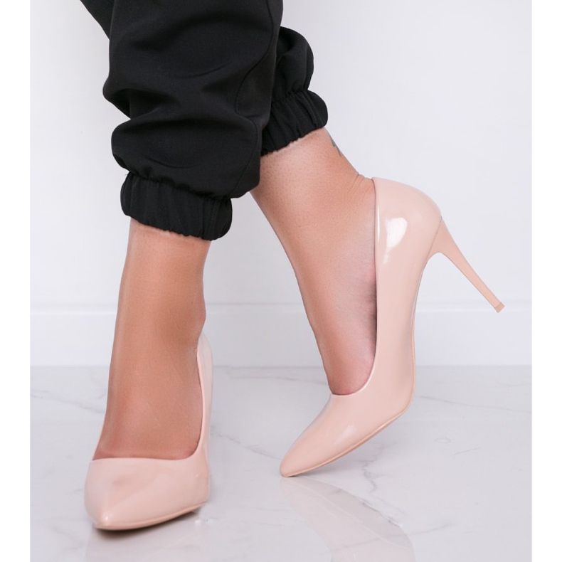 Tocuri Tisha lăcuite bej 1