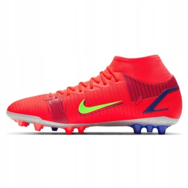 Pantofi de fotbal Nike Superfly 8 Academy Ag M CV0842-600 multicolor roșu 1