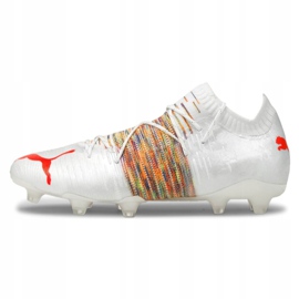 Ghete de fotbal Puma Future Z 1.1 Fg / Ag M 106028-03 alb alb 1 Ghete de fotbal Puma Future Z 1.1 Fg / Ag M 106028-03 alb alb 1