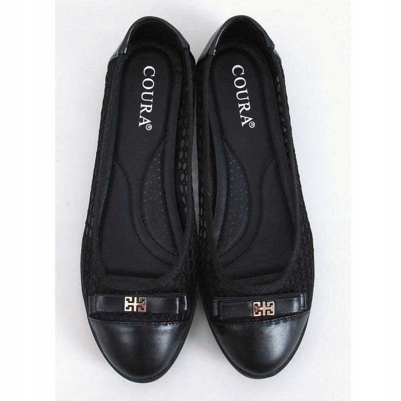 Ballerine ajurate negre 1378 Negre negru 1