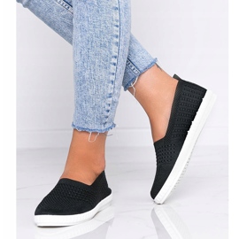 Adidași negri Slip On Fwork negru 1