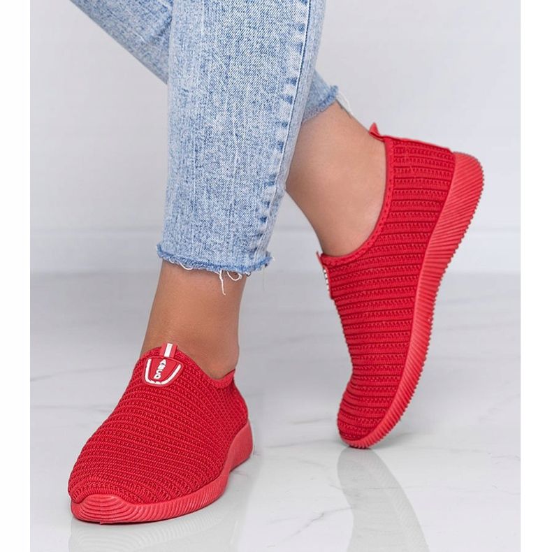 Adidași de sport roșii „Do it” roșu 1