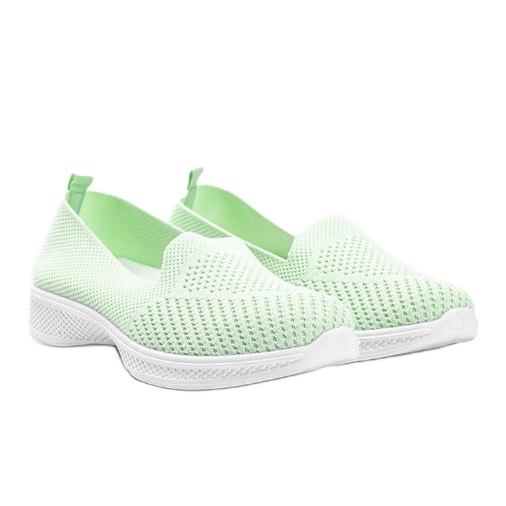 Pistachio Slip On Jamaica Trainers verde 1