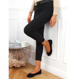 Balerini pentru femei negre JX38 Negru 1