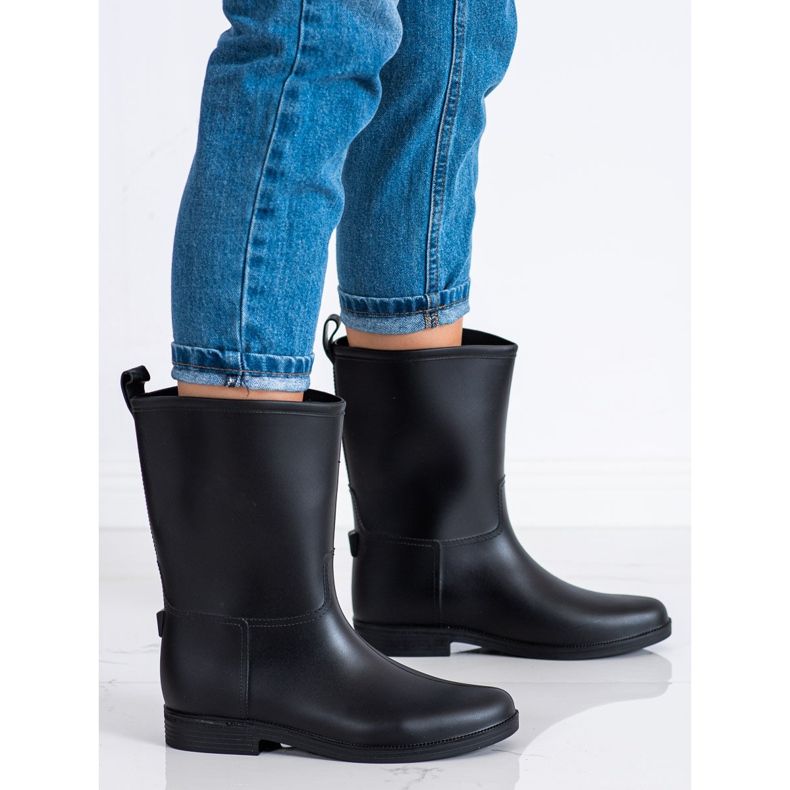 SHELOVET Galoșii clasici negru 1