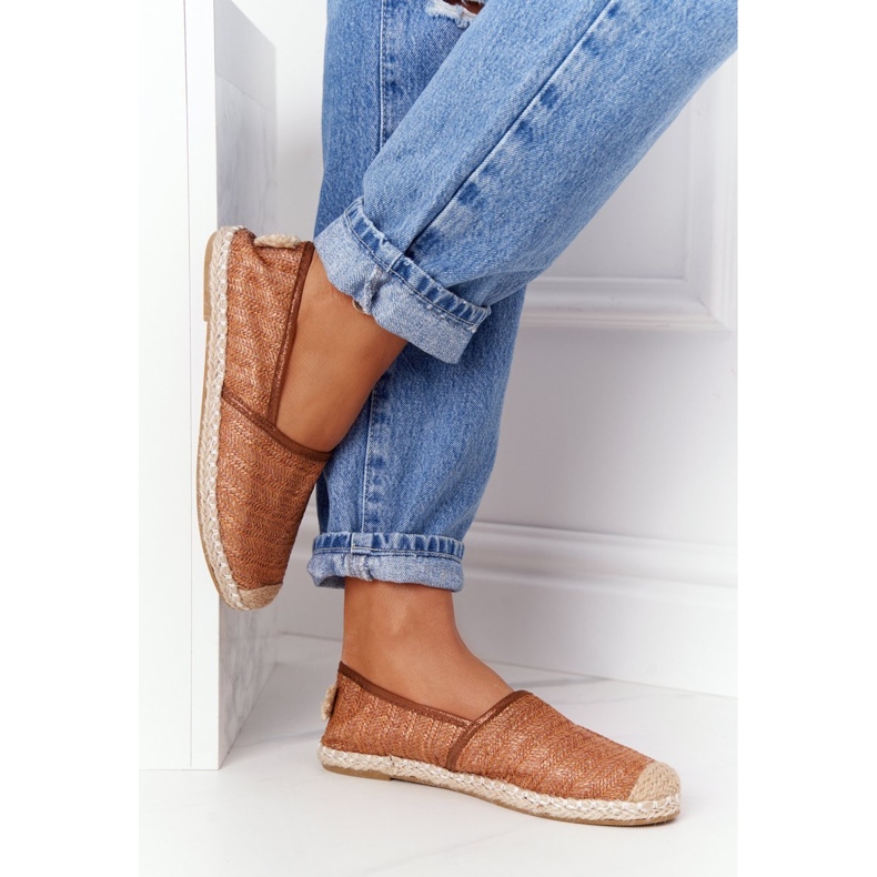 Espadrile pe paie Talpa maro Lu Boo 1 Espadrile pe paie Talpa maro Lu Boo 1