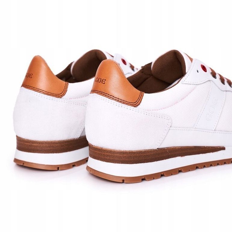 Încălțăminte sport pentru bărbați GOE HH1N4054 Adidași albi 1 Încălțăminte sport pentru bărbați GOE HH1N4054 Adidași albi 1