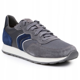 Pantofi Geox U Vincit BM U845VB-02214-C1F4R albastru marin gri 3