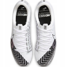 Pantof de fotbal Nike Mercurial Vapor 13 Academy Mds Tf M CJ1306 110 alb, alb, negru alb 1