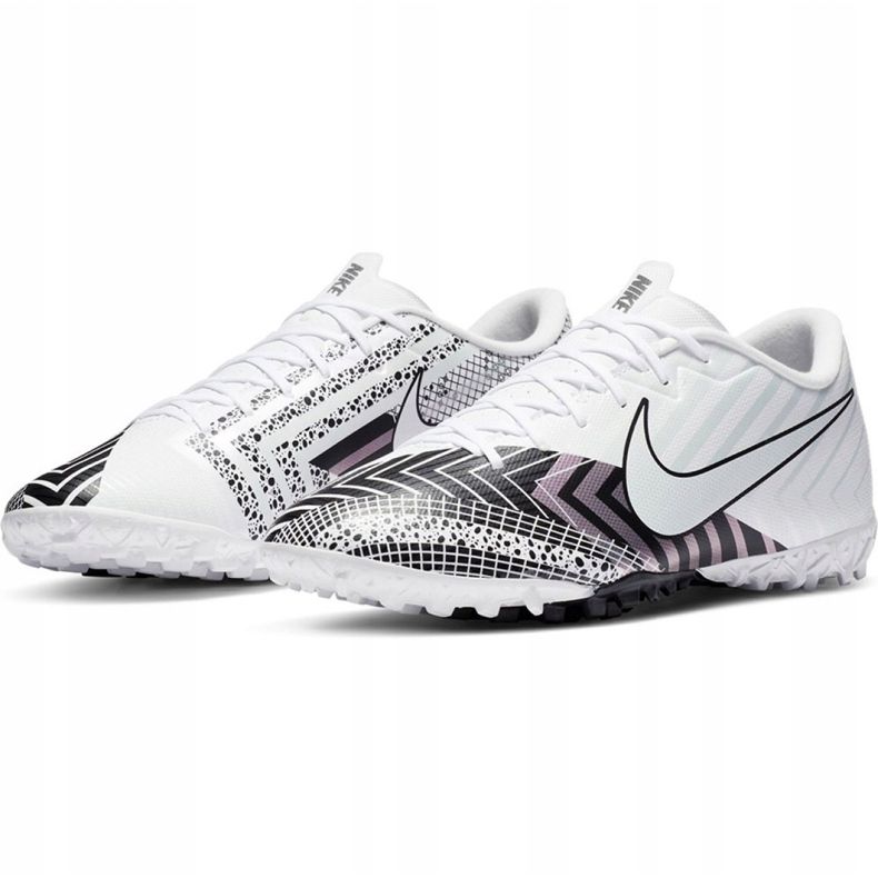 Pantof de fotbal Nike Mercurial Vapor 13 Academy Mds Tf M CJ1306 110 alb, alb, negru alb 2