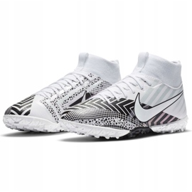 Pantof de fotbal Nike Mercurial Superfly 7 Academy Mds Tf Jr BQ5407 110 alb, alb, negru alb 1