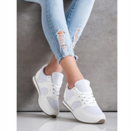 SHELOVET Încălțăminte sport cu plasă alb 2 SHELOVET Încălțăminte sport cu plasă alb 2