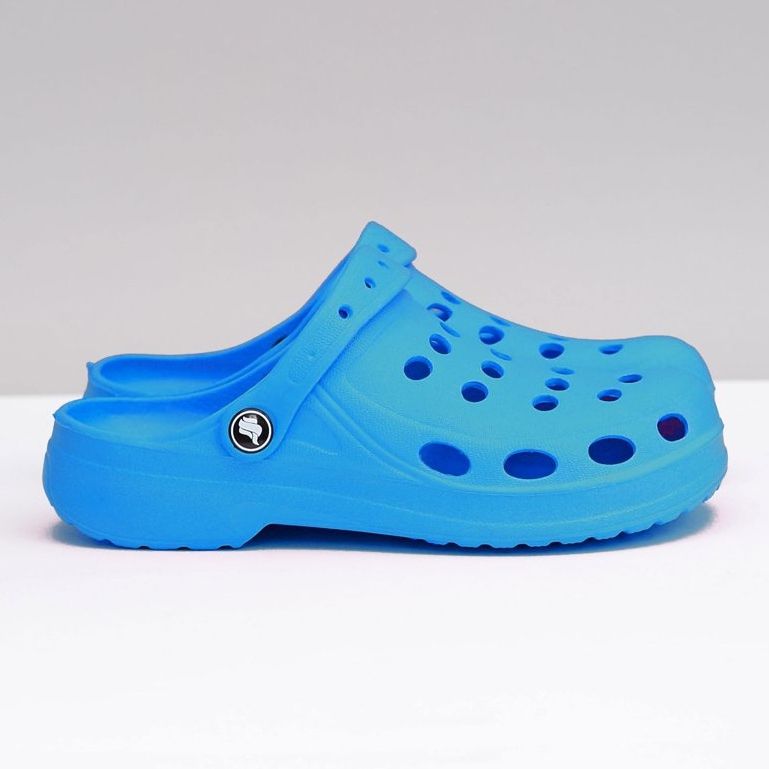 Flameshoes Papuci de damă Eva Blue Foam Crocs albastru 1
