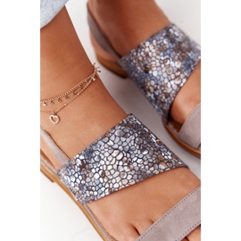 Sandale din piele Maciejka 05167-10 Bej închis multicolor 1 Sandale din piele Maciejka 05167-10 Bej închis multicolor 1