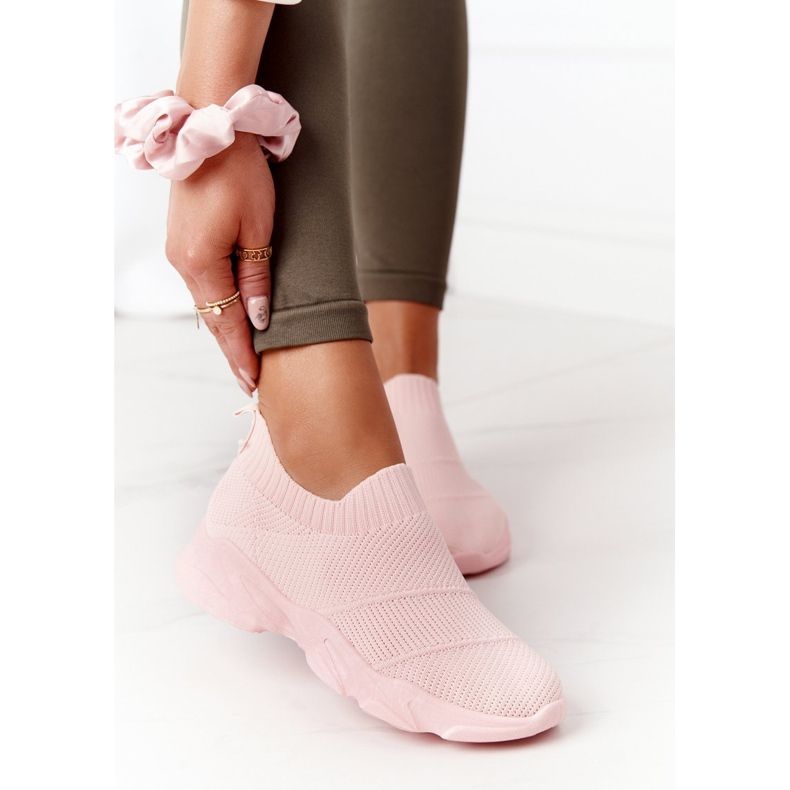 PS1 Pantofi sport pentru femei Slip-on Pink Yoga Class roz 2