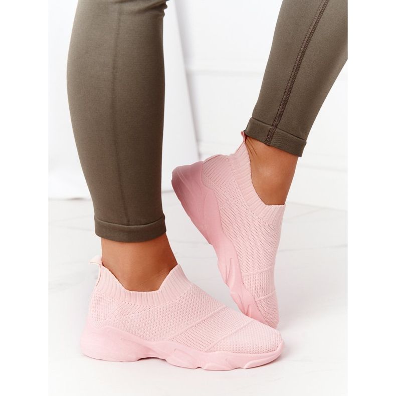 PS1 Pantofi sport pentru femei Slip-on Pink Yoga Class roz 1