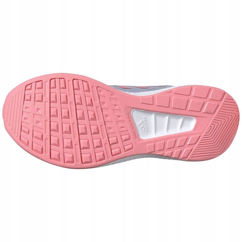 Pantofi copii Adidas Runfalcon 2.0 K gri-roz FY9497 2