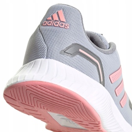 Pantofi copii Adidas Runfalcon 2.0 K gri-roz FY9497 4
