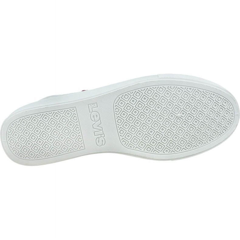 Pantofi Levi's Pillsbury M 231552-733-51 alb 3