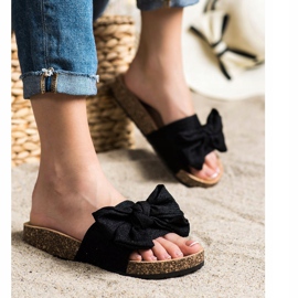 SHELOVET Papuci Cu Arc negru 1