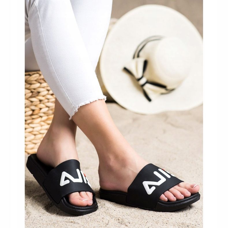 SHELOVET Flip-flops confortabile negru 2