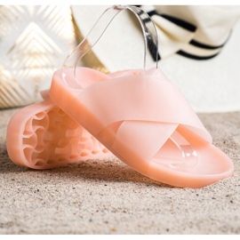 SHELOVET Papuci de cauciuc la modă roz 1