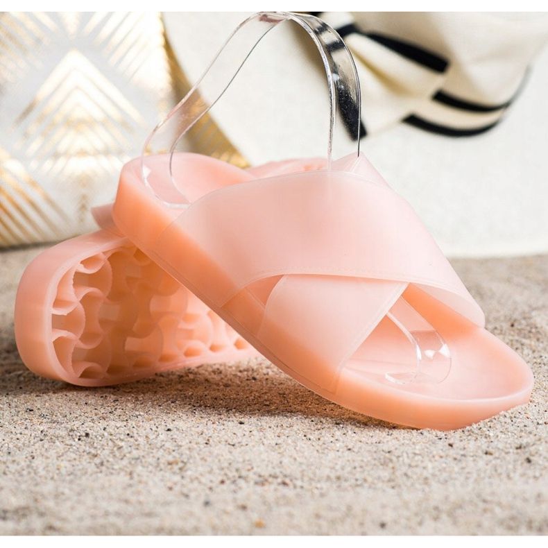 SHELOVET Papuci de cauciuc la modă roz 1