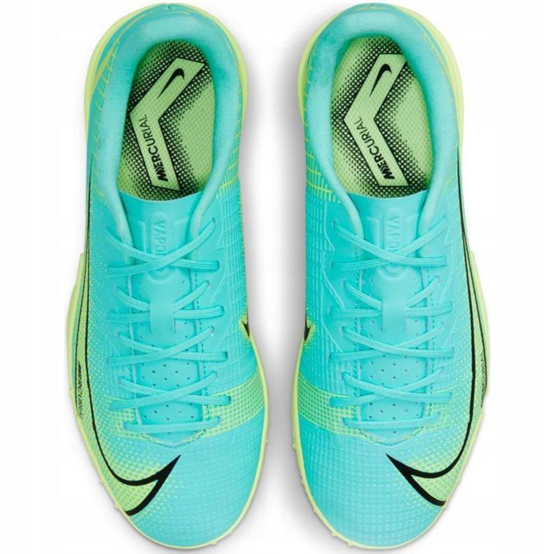 Pantof de fotbal Nike Mercurial Vapor 14 Academy Tf Junior CV0822 403 verde 1