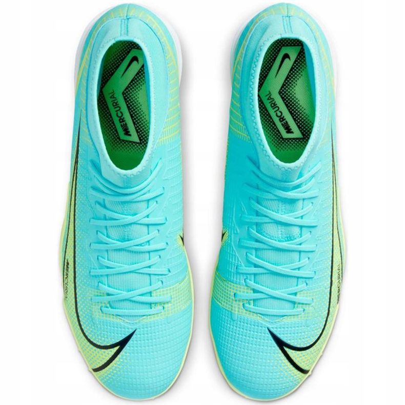 Pantof de fotbal Nike Mercurial Superfly 8 Academy Tf CV0953 403 verde 1
